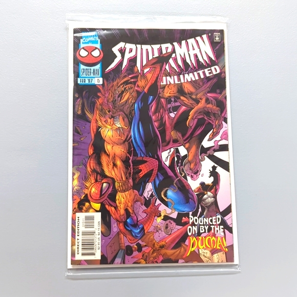Marvel ComicsbSpider-man Unlimited FEB 97 issue #15 - Picture 1 of 4
